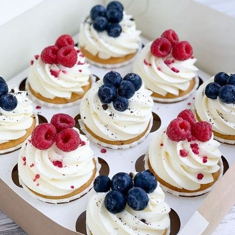 Berry cupcakes