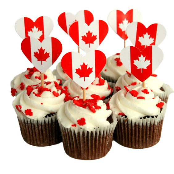 Canada Day Cupcakes