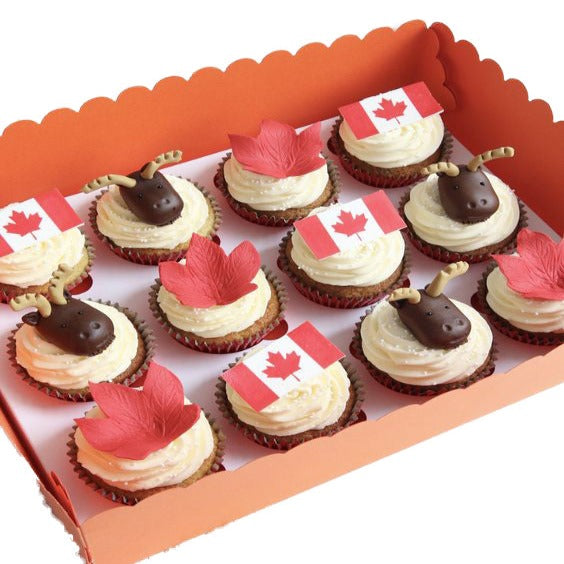 Canada Day Cupcakes