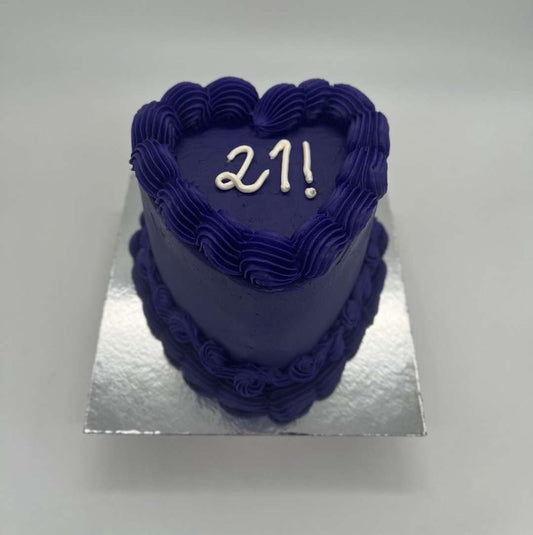 Vintage Heart Cake (#3)