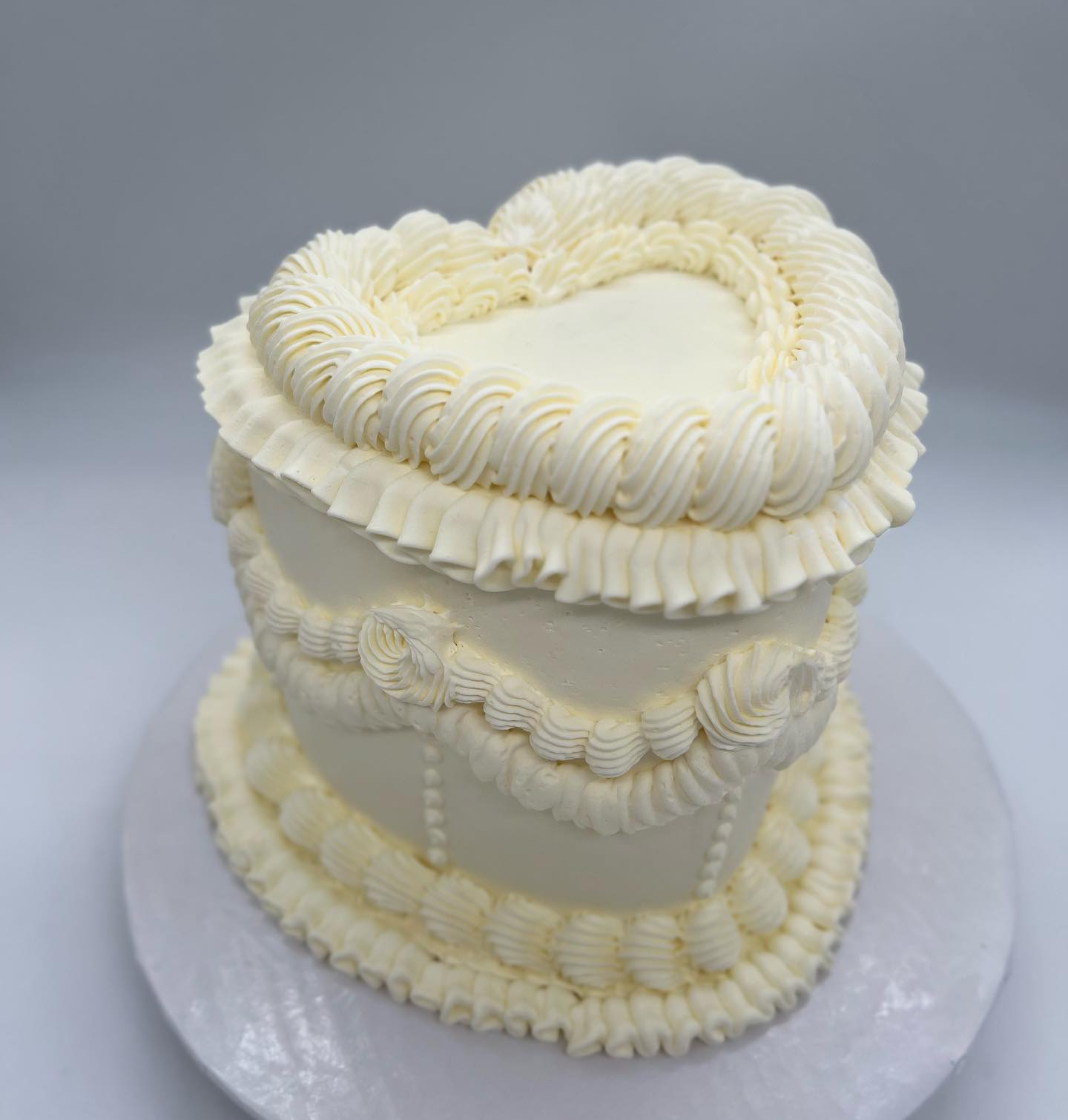 Vintage Heart Cake (#8)