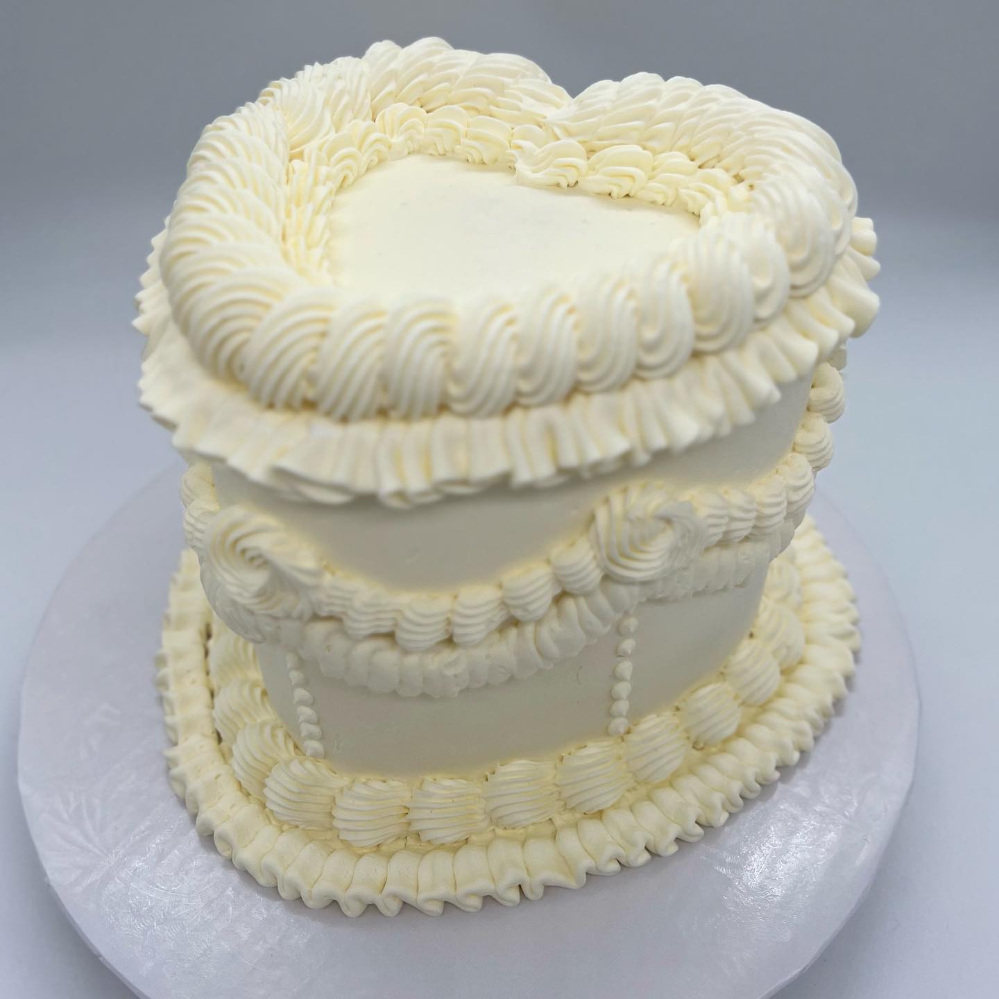 Vintage Heart Cake (#8)