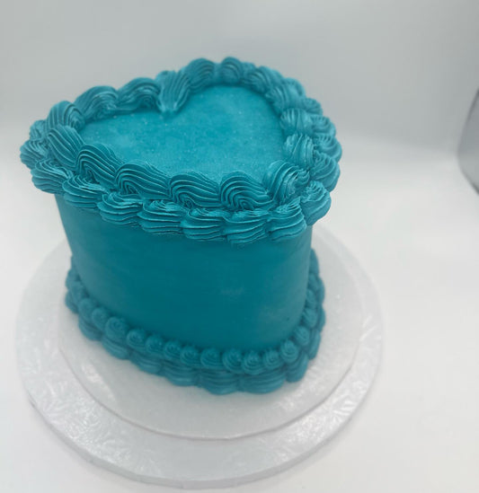 Vintage Heart Cake (#12)