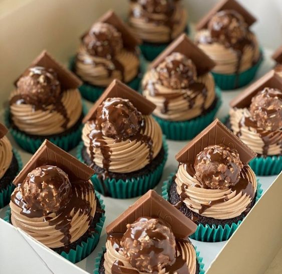 Ferrero Rocher cupcakes