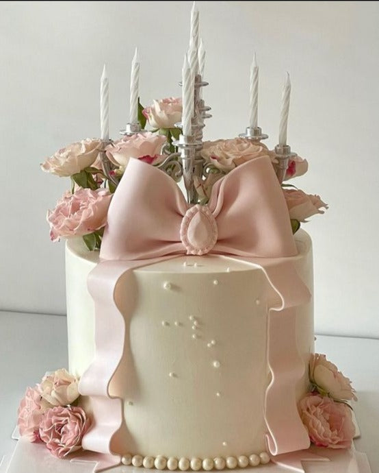 Happy Mother's Day Vintage Round Cake