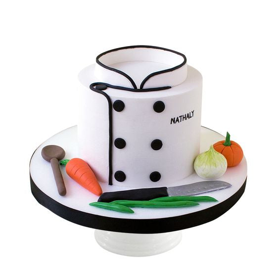 Fondant Chefs Cake