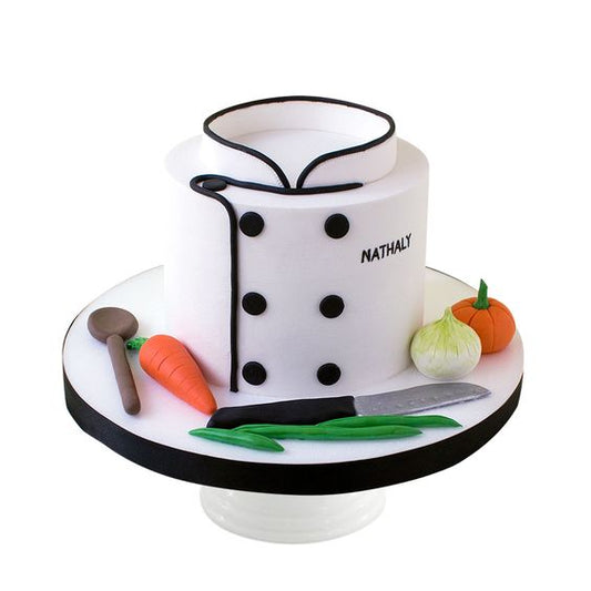 Fondant Chefs Cake