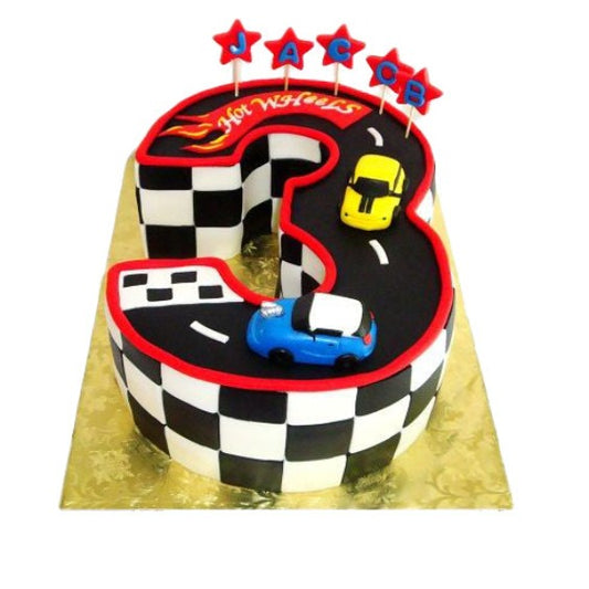 FONDANT CAR CAKE