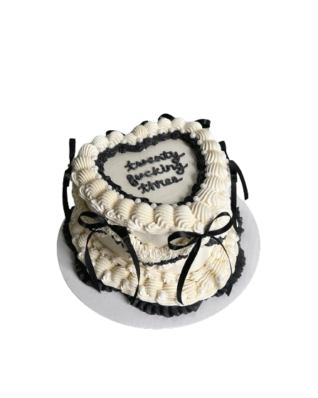 Vintage Heart Cake (#28)