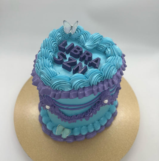 Vintage Heart Cake (#16)