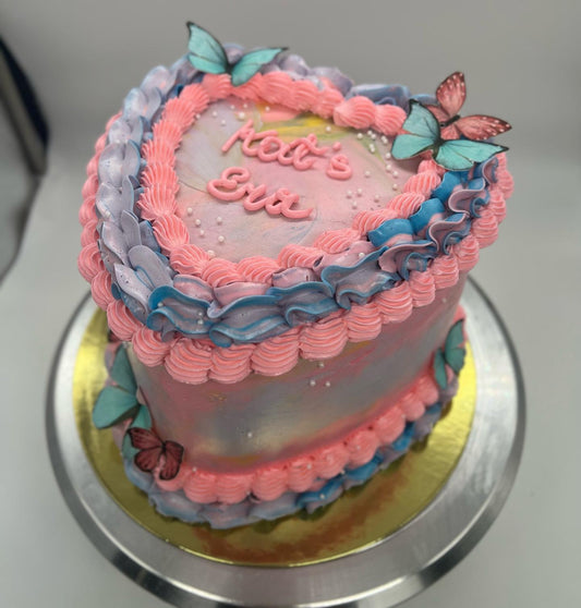 Vintage Heart Cake (#15)