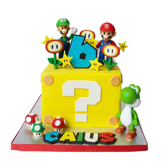 Super Mario 4 Cake