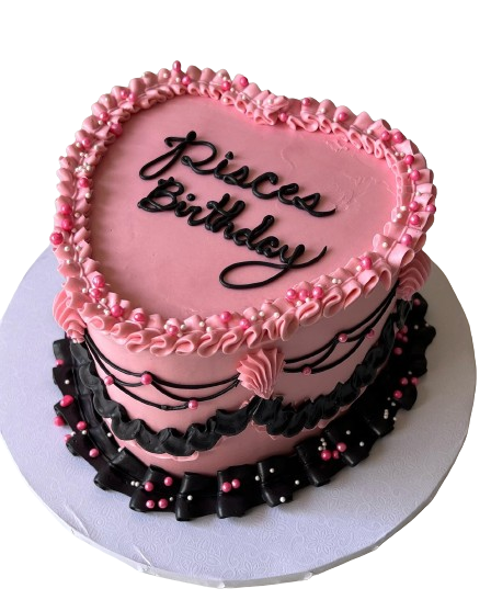 Vintage Heart Cake (#27)