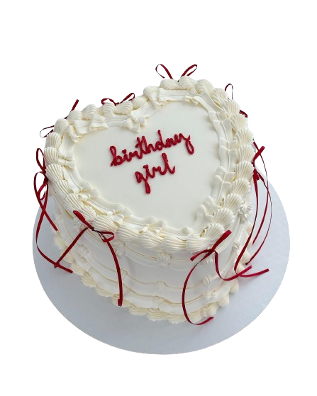 Vintage Heart Cake (#33)