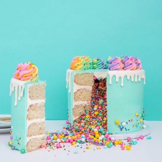 Candy Surprise Spill Cake | Choose your Color