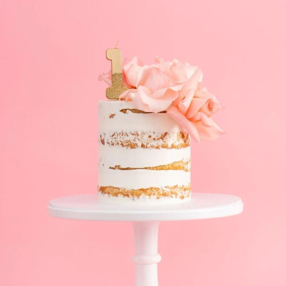 Naked Floral Cake