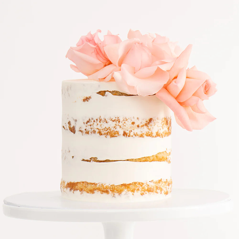 Naked Floral Cake