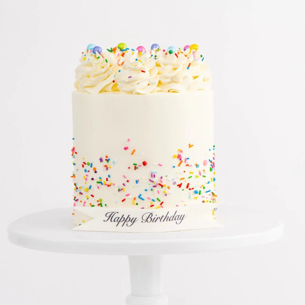 Ultimate Confetti Birthday Cake