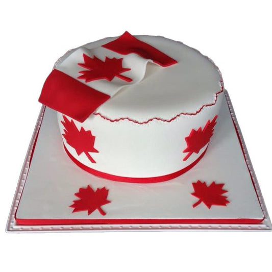 Canada day cake