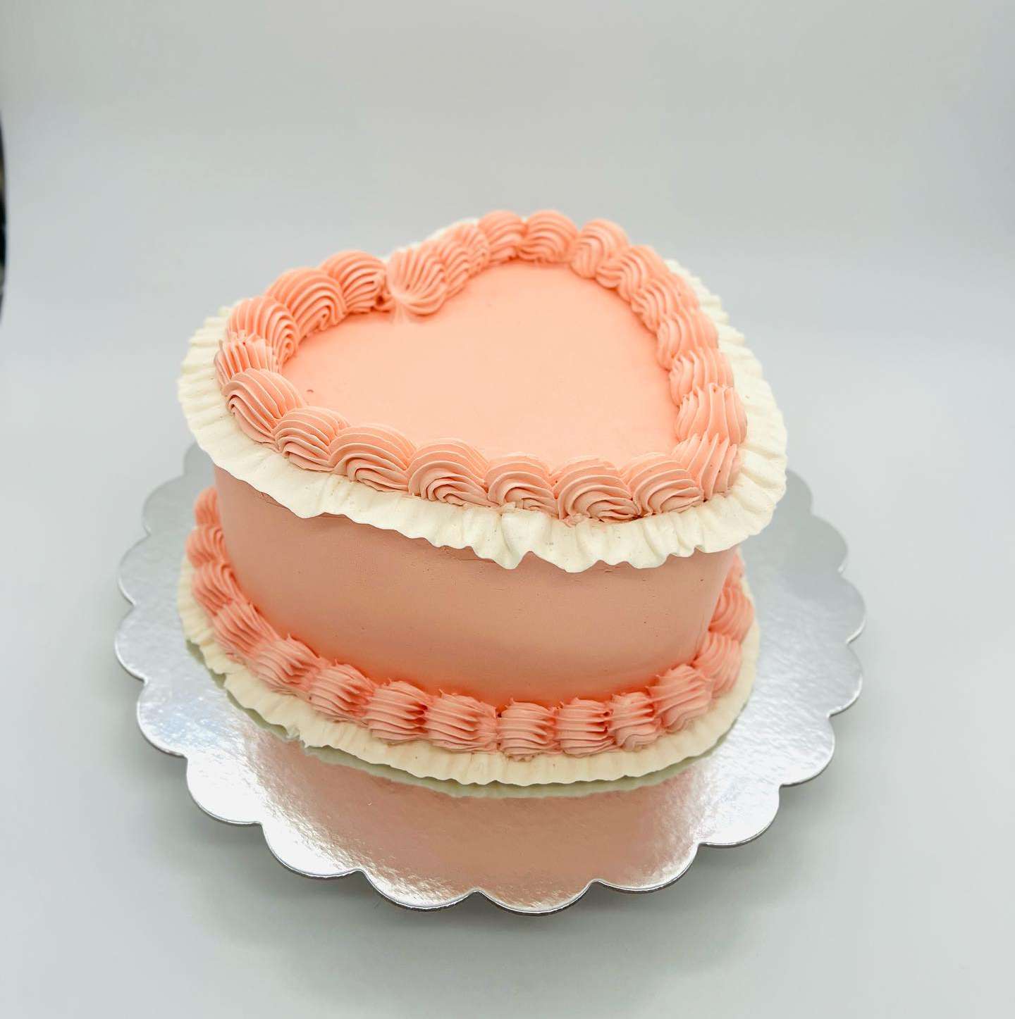 Vintage Heart Cake (#4)