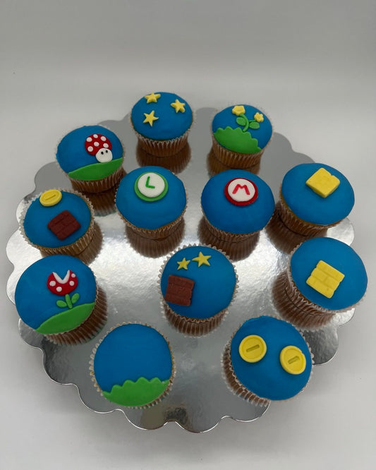Super Mario cupcakes