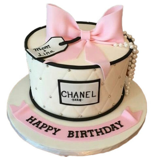 Fondant Chanel Cake